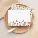 Search for wildflower note cards Floral