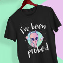 Search for alien probe tshirts Sci fi