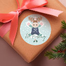 Search for christmas moose stickers Woodland