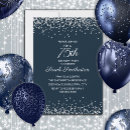 Search for navy blue diamond invitations Chic