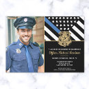 Search for police graduation invitations Law enforcement