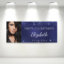 Search for silver sweet 16 party decor Navy blue