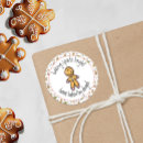 Search for cute gingerbread man stickers Christmas cookies