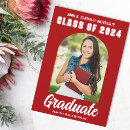 Search for red white and two invitations Modern