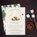 Search for marshmallow invitations S'mores