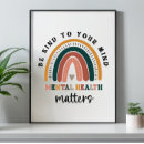 Search for cool to be kind posters Mental health