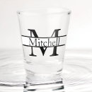 Search for monogram shot glasses Black