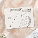 Search for all white birthday invitations Typography