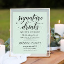 Search for signature drink menus Bride and groom drinks