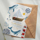 Search for sail boat baby shower invitations Sea
