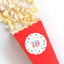 Search for red and yellow stickers Colourful