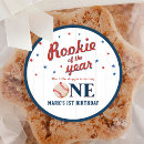 Search for rookie stickers Our little rookie
