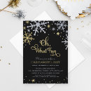 Search for oh what fun seasonal invitations Snowflakes