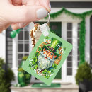 Search for st pattys day rectangular key rings Shamrock