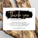 Search for business logo thank you cards Chic