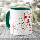 Search for jingle all the way mugs Cute