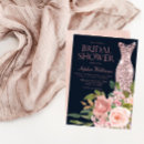 Search for navy and gold bridal shower invitations Blush