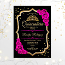 Search for bling quince invitations Diamonds