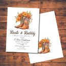 Search for texas bridal shower invitations Boots