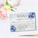 Search for silver rsvp cards Kindly reply