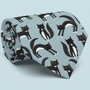Search for black cat ties Kitty