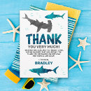 Search for shark thank you cards Under the sea