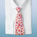 Search for abstract painting ties Pink