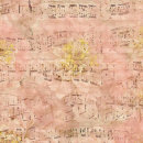 Search for vintage music decoupage tissue paper Pink
