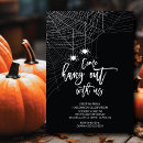 Search for scary spider invitations Web