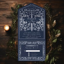 Search for royal blue party invitations Silver