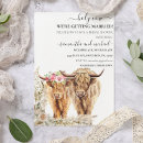 Search for cow bridal shower invitations Watercolor