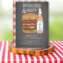 Search for burger birthday invitations Beer