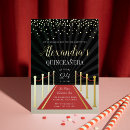 Search for hollywood quinceanera invitations Elegant