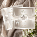 Search for damask invitations White