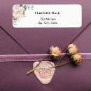 Search for floral white return address labels Birthday party