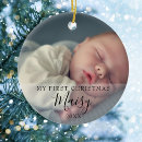 Search for birth announcement christmas tree decorations Newborn photo