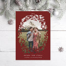 Search for cutout christmas cards Red
