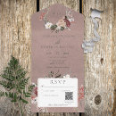 Search for dusty pink floral invitations Budget