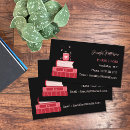 Search for read book business cards Librarian
