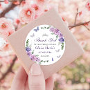 Search for purple invitation stickers Quinceañera