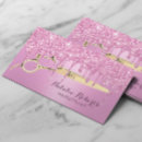 Search for girly business cards Pink