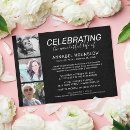 Search for memorial collage invitations Remembrance