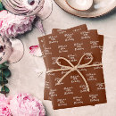 Search for brown and white wrapping paper Party