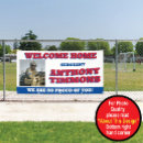 Search for military welcome home banners Homecoming