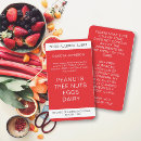 Search for food allergy business cards Restaurant