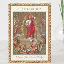 Search for traditional catholic easter cards Christ is risen