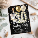 Search for balloons 30th birthday invitations Thirty