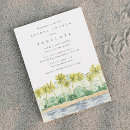 Search for palm tree bridal shower invitations Ocean