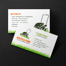 Search for lawn mower business cards Mowing