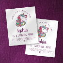 Search for pretty birthday invitations Girly